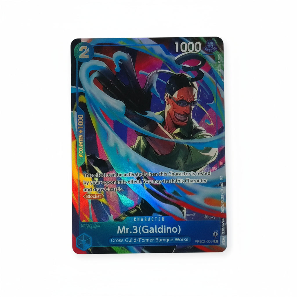 Mr.3 Galdino PRB02-009 (Arte Alternativo)